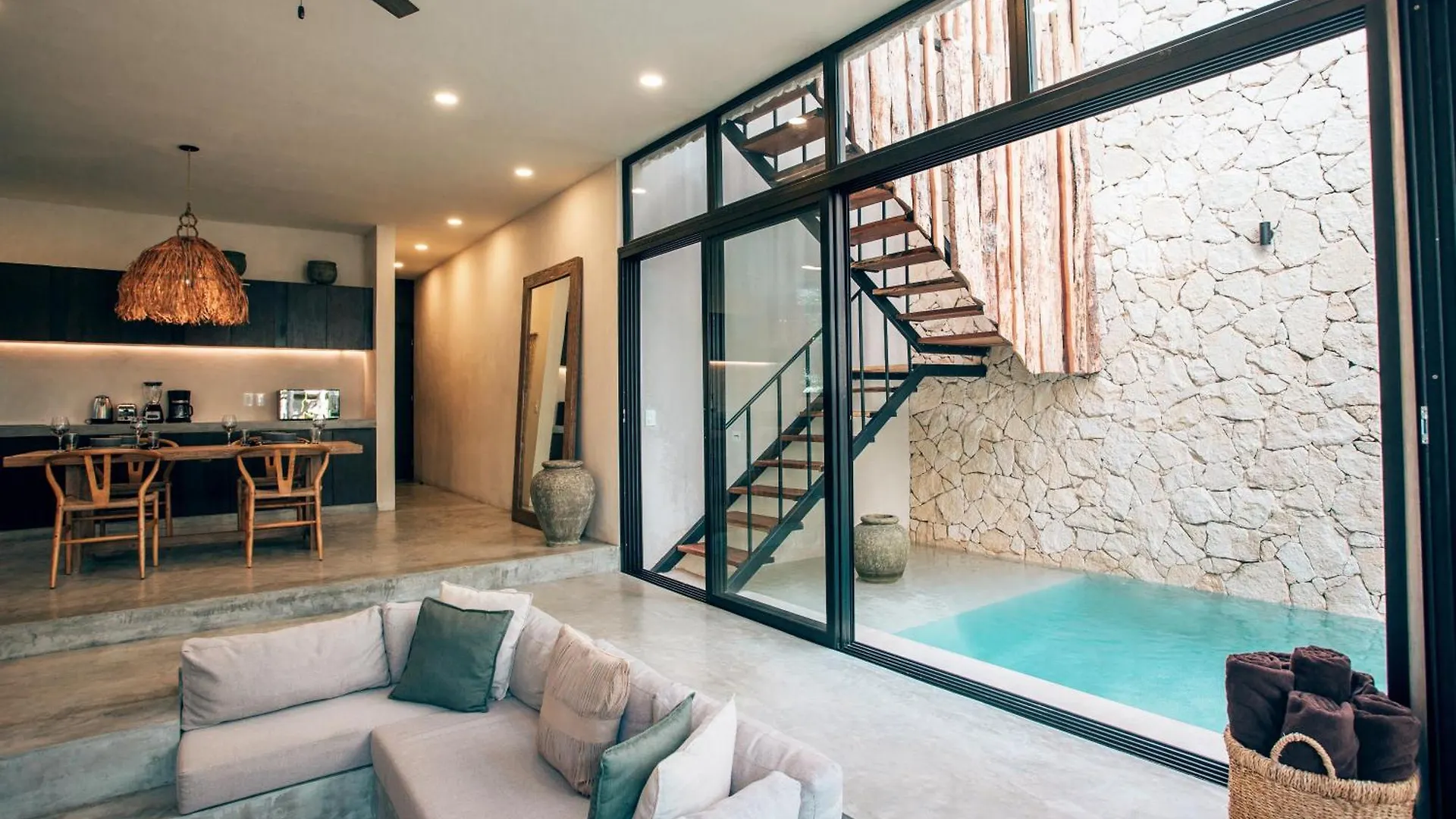 Luxury Jungle Villa-Pvt Pool -100Mbs- Concierge 8A Tulum 0*,  Mexico